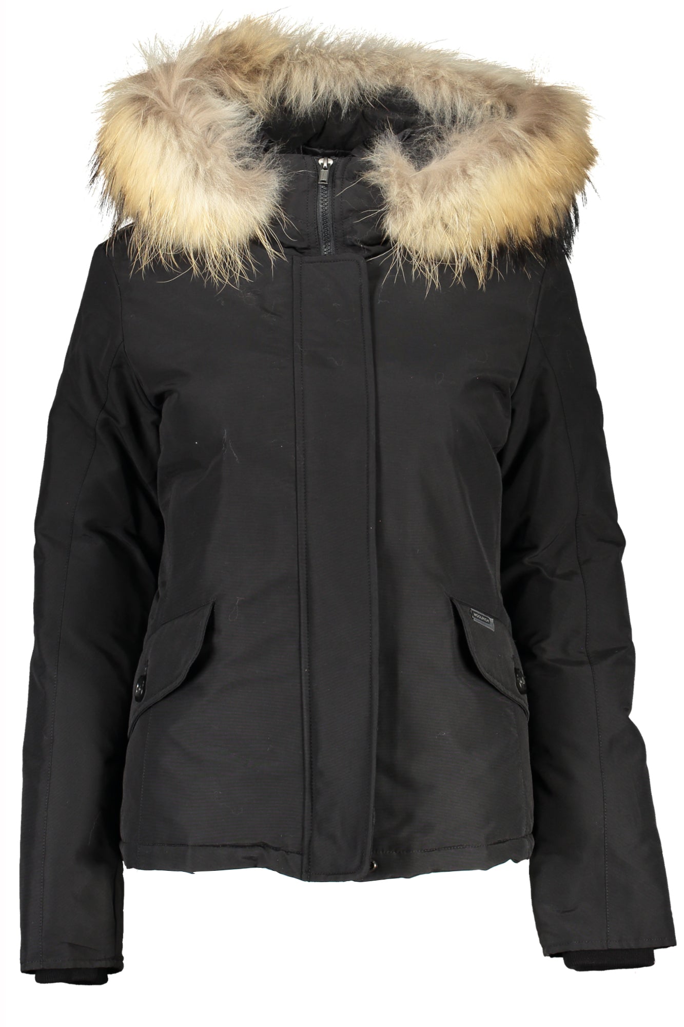 Woolrich moteriška striukė – juodos spalvos, juodos spalvos