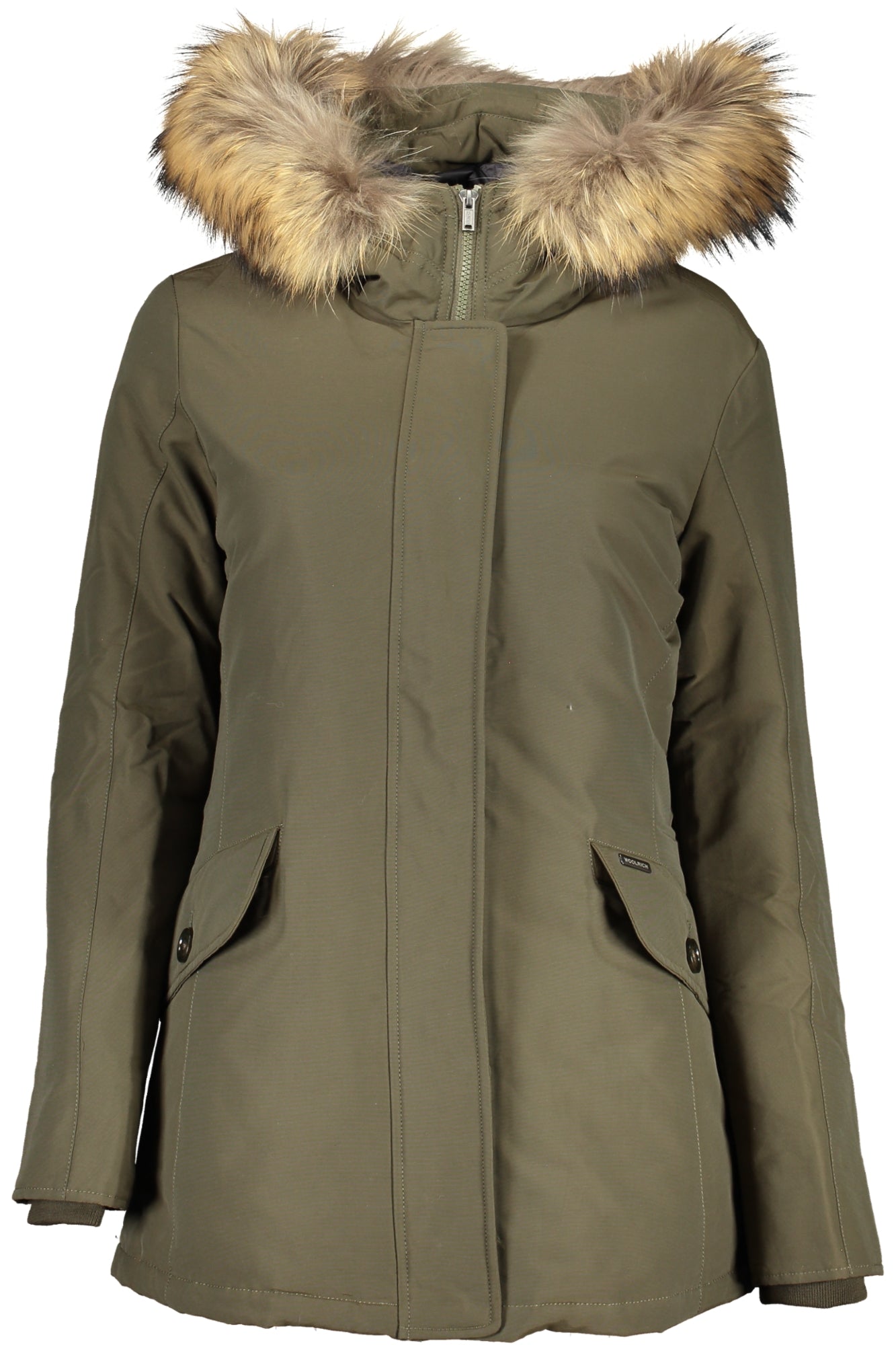 Woolrich moteriška striukė – žalios spalvos, žalios spalvos