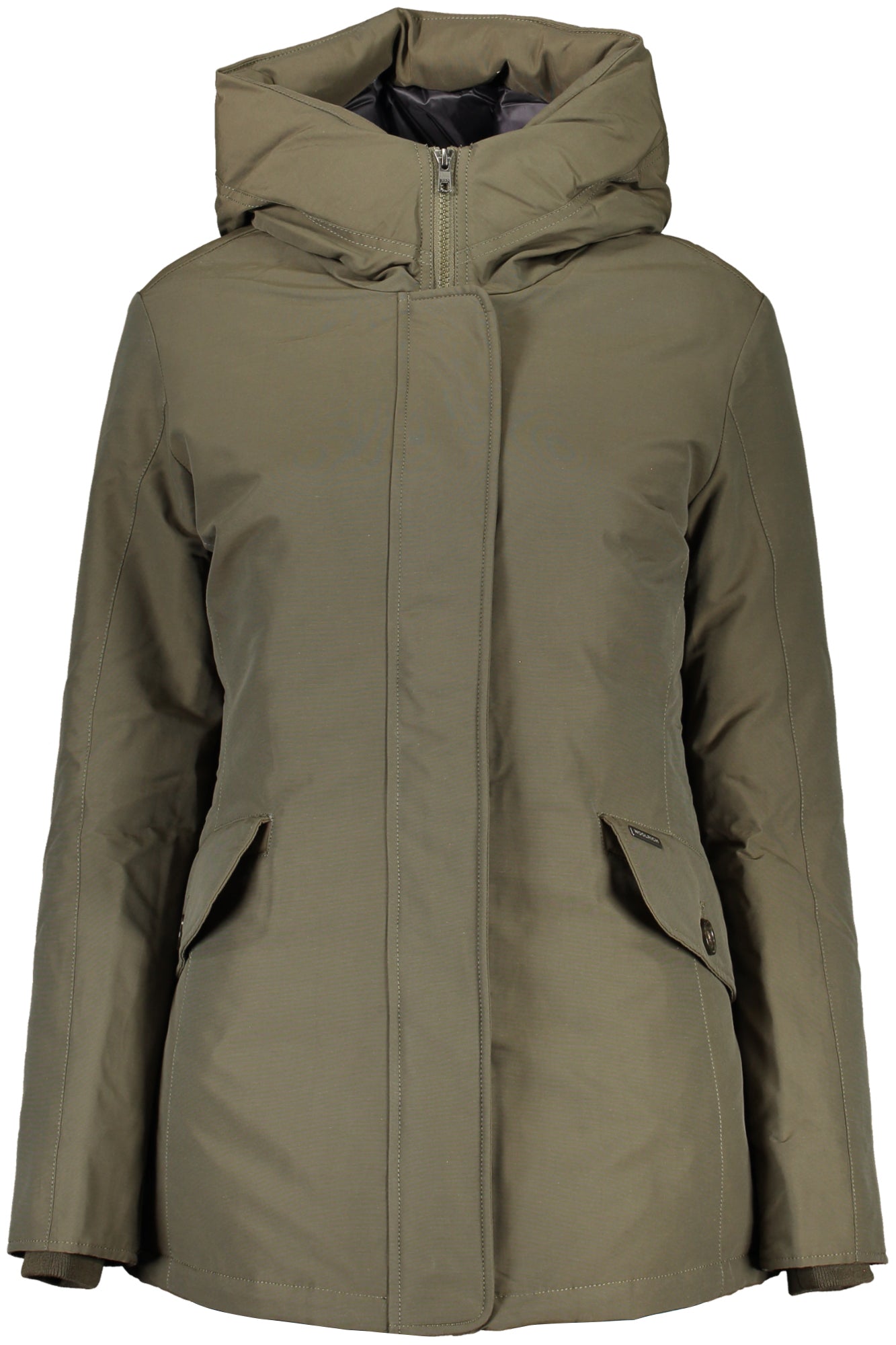 Woolrich moteriška striukė – žalios spalvos, žalios spalvos